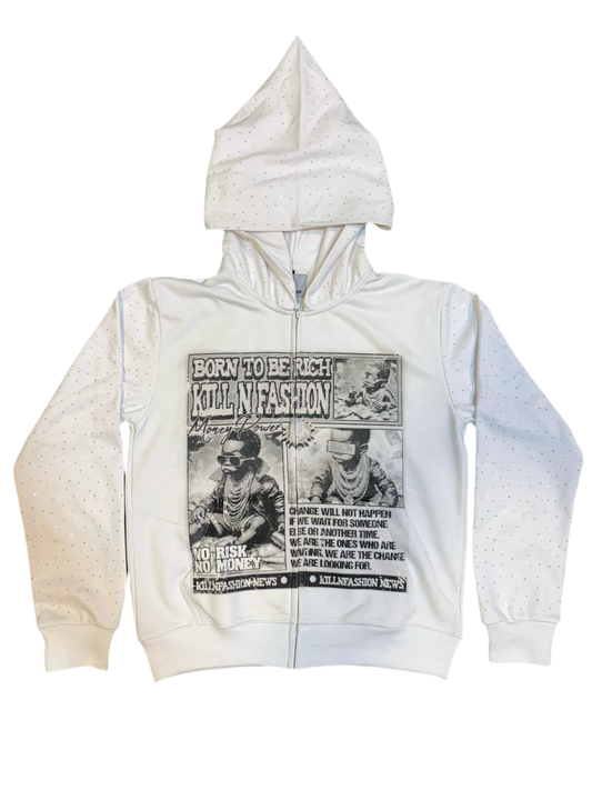 Born To Be Rich KNF Jacket Extended Hood